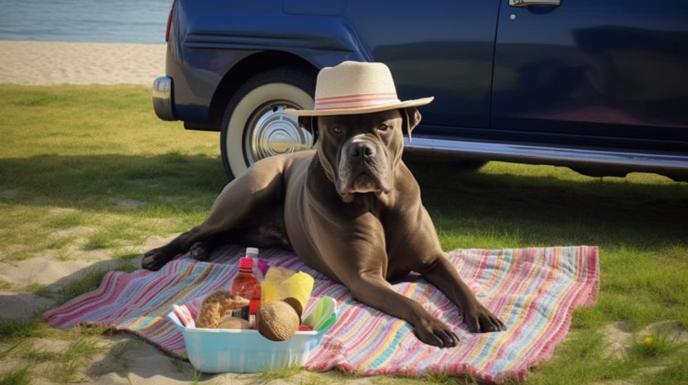 cane corso en vacances